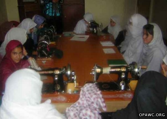 Handicraft student of OPAWC