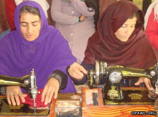 Handicraft student of OPAWC